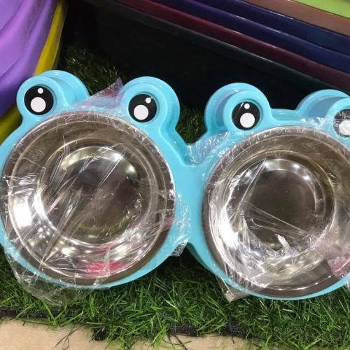 Feeding Bowls — Plastic & Stainless Steel