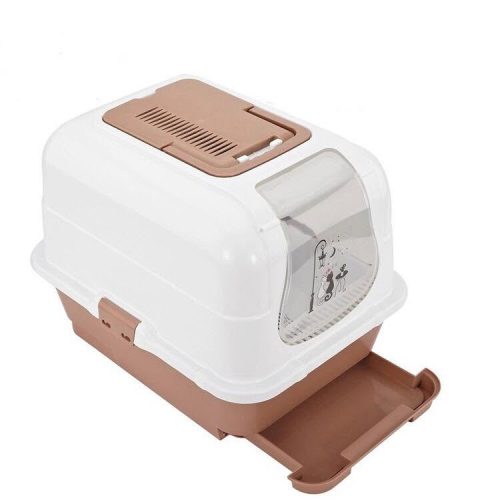 Hooded Cat Litter Box