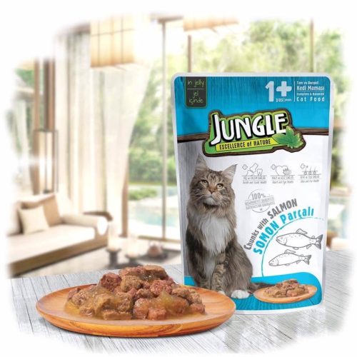 Jungle Wet Cat Food Pouches